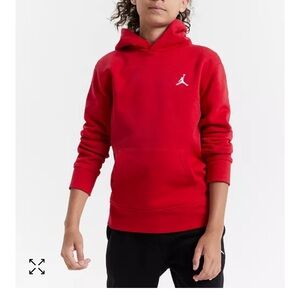 Kids Nike Jordan Red Hoodie size M (10-12yrs)